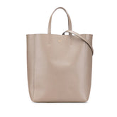 セリーヌ バーティカル カバ スモール トートバッグ ショルダーバッグ 2WAY 176183 ベージュ レザー レディース CELINE 【中古】